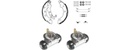 [DELKP931] KIT FREIN  KANGOO 1.5 DCI Ø203 oe=7701205526